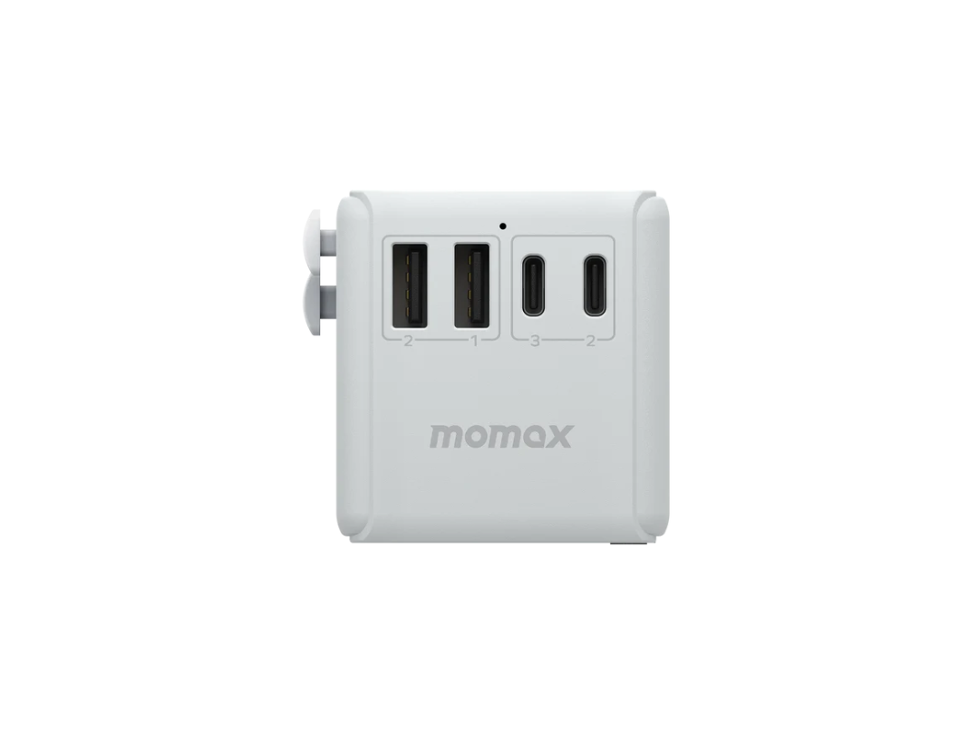 Buy Momax 1-World 5-Port Travel Charger 35W - White in Qatar Buy Momax 1-World 5-Port Travel Charger 35W - White in Qatar